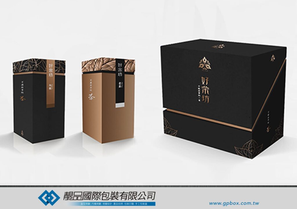 燙金印刷應用-茶葉禮盒