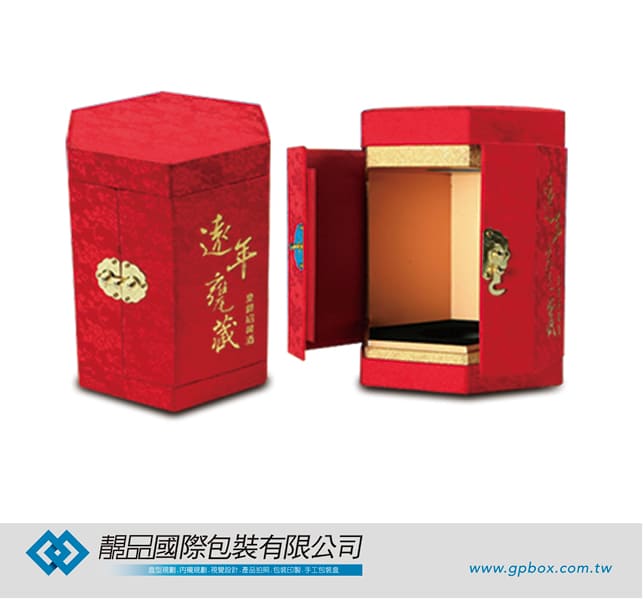 燙金印刷應用-美酒禮盒
